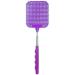 Purple Fly Swatters Telescopic Extendable Fly SwatterRetractable Flies Tool Swatter SuppliesGarden Mosquito Trap Fly Swatter