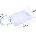 Portable Overhead Shower Water Bag - 2.64 Gallons | Bedside PVC Bag for Shampoo Bowl | Compatible with Shampoo Basin/Tray | Ideal for Washing Hair in Bed - Buy Online on GoSupps.com