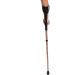 Lightweight Forearm Crutches for Adults Foldable Heavy Duty Ergonomic Brown Arm Crutches Forearm with Hand Grips for Elderly Disabled and Physically Impaired (2 Units) - Buy Online on GoSupps.com