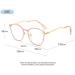 Blue Light Blocking Cat-Eye Reading Glasses +2.00 - Oversized Anti Eye Strain Computer Eyewear - Buy Online on GoSupps.com