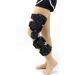 Post Op Knee Brace Articulated Knee Orthosis Adjustable Length 47-72cm and Bending Angle Knee Orthosis for Left Leg and Right Leg Support Stabilizer After Surgery Both Men and Women