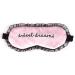 HappyDaily Set of 3 Beautiful Sleep Masks for Comfortable Sweet Dreams in Pink/Blue/Purple - Buy Online on GoSupps.com