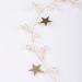 JWICOS Star Girl Headband Earrings Set - Gold Princess Wedding Hair Accessories for Women - Handmade Bridal Barrette with Dainty Bead Star Drop Design - Buy Online on GoSupps.com