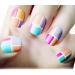 32Pcs Mixed Colors Nail Rolls Striping Tape Line DIY Nail Art Tips Decoration Sticker Nails Care Comfortable and Environmentally Useful and practical - Buy Online on GoSupps.com