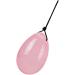 HEALLILY Yoni Eggs for Women - Kegel Training Nephrite Jade & Drilled Quartz Pelvic Floor Exercise - Pink 40x25mm - Buy Online on GoSupps.com