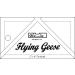 Bloc Loc Flying Geese Quilting Ruler 2 x 4 Finished, 2-1/2 x 4-1/2 Trimmed Size for Quilters 2 inch by 4 inch