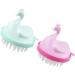 Ultechnovo 6 STK Massage Shampoo Comb - Soft Scalp Cleaner & Hair Washer Brush for Kids - TPE Head Massager for Ultimate Hair Care - Buy Online on GoSupps.com