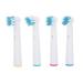 Verdant touch electric toothbrush head Electric toothbrush replacement head sound toothbrush head 4 pieces interchangeable toothbrush accessories