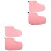 2 Pairs Wax Warm Foot Cover Spa Bath Mat Hand Foot Paraffin Baths Paraffin Wax Bath Liners Wax Booties Convenient Wax Foot Cover Spa Heater Cotton Insulation Short Boots 28X20X0.9CMx2pcs Pinkx2pcs