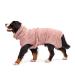 Lill's dog wool 100% organic cotton organic pinkberry (pink/pink) (3xl: 75 cm back length) 3xl: 75 cm back length pinkberry (pink/pink)