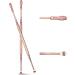 9Pcs Premium Earwax Removal Kit with Light | Stainless Ear Pick Set for Kids & Adults | Rose Gold Spring Earwax Cleaner Tool Set - Buy Online on GoSupps.com