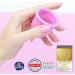 Divine Cup Menstrual Cup Size L - Soft Reusable Medical Silicone - 100% Made in Germany - Available in 4 Colors - Clinically Tested - Buy Now! - Buy Online on GoSupps.com