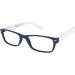 I NEED YOU Reading Glasses +1.00 Diopters - Stylish Blue-White Prescription Glasses for Clear Vision - Buy Online on GoSupps.com