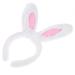 MAGICLULU Headband Animal Decor Stuffed Bunnies Easter Bunny Ears Dress for Girl Stuffed Bunny for Hair Bands Tiara Girl Hair Accessory White Decorations Women's Plush Rabbit Ears 28X13CM White