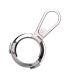 Tag Case Car Key Holder Car Key Holder Metal Case with Keychain Simple Style Anti- Loss Against Bumps Drops and Scratches Case (Bright) Lanyard Keychain Lanyard Keychain Bright silver 4X7X8.5CM