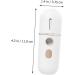Mikinona Brumisateur Hydratant Nanom trique Portable Compact Vaporisateur Facial pour Femmes Soins de Beaut Visage Visage Bureau Voyage Blanc - Buy Online on GoSupps.com