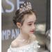YOVECATHOU Girls Tiara Butterfly Princess Crown - Gold Pearl Rhinestone Headband for Halloween, Wedding, Birthday Party - Cosplay Costume Accessory - Buy Online on GoSupps.com