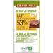 ETHIQUABLE - Milk Chocolate 53% Cocoa Ecuador Organic 100G - Pack of 4 - Sold in Packs - Buy Online on GoSupps.com