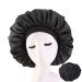 Satin Extra Large Sleep Cap 6-Pack - Jumbo Bonnet with Comfort Elastic Band - Buy Online on GoSupps.com