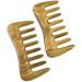 GRARRO Wide Tooth Hair Comb - Natural Wood Comb for Curly Hair - No Static Sandalwood Hair Pick Wooden Comb for Detangling - Buy Online on GoSupps.com