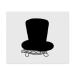 Azeeda LC00022146 Microfiber Glasses Cleaning Cloths - Turtle with Top Hat - Pack of 2