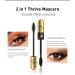 2 in 1 Tubing Mascara 4D Silk Fiber Lash Mascara for Volume and Length 5X Longer Lengthening and Thickening Smudge-Proof Non Clumping Long Lasting Eye Makeup (2) - Buy Online on GoSupps.com