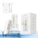 Retractable Water Dental Flosser Portable Cordless Oral Irrigator for Gum & Orthodontic Care Health 3 Pressure Modes IPX7 Rechargeable Dental Flosser for Home Travel Daily Outgoing