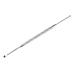 Ear wax removal tool double end stainless steel spiral ear pick spoon ear wax removal ear spoon cleaning tool silver shortcut