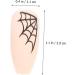 Healeved 4 Sets Halloween Fake Nails Nail Art Decoration Spider Web False Nail Nails Press on Halloween Nails Nail Decoration Nails for Women Manicure Nails Ghost Decor Artificial Nail Abs - Buy Online on GoSupps.com