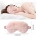 EleCharm 4-Pack Faux Fur Eye Mask Set | Soft Plush Nap Eyeshade Blindfold with Satin Back - Buy Online on GoSupps.com
