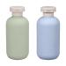 Crush bottles of travel bottles shampoo bottles for filling HDPE exhaustive travel container for shampoo travel shampoo container for shampoo creams lotion toilet items (A 2PCs 300ml) 300ml A 2PCs