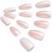Vatocu Christmas Short Red Press on False Nails with Snowflake and Elk Design - 24pcs for Women and Girls - Buy Online on GoSupps.com