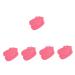 minkissy 5 Pairs Foot Mask Foot Wax Bath Paraffin Foot Cover Hand Mask Bachelor Party Decorations Paraffin Glove Paraffin Wax Exfoliating Mask Tampon Holder for Purse Care Gloves Red