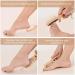 4 in 1 Pumice Stone Foot File Kit - Double-Sided Pedicure Tool with Steel Files Sandpaper Bamboo Brush | International Shipping Available - Buy Online on GoSupps.com