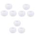 Alipis Cute 9 PCS Toothbrush Fashion Lover White Braces Round Toothbrush Whitex3pcs mediumx3pcs