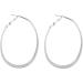 Feylie Minimalist Round Creole Earrings | Fashionable Punk Ear Studs & Statement Jewelry Gift - Buy Online on GoSupps.com
