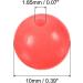 PATIKIL 200pcs 10mm Glowing Fishing Beads - Red Plastic Round Fishing Lure for International Shipping - Buy Online on GoSupps.com
