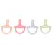 Breast-Like Pacifier Set - 4-Piece Baby Pacifier with Ventilation Holes for Comfortable Use - International Shipping Available - Buy Online on GoSupps.com