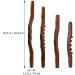 Beaupretty Deep Tissue Massage Roller Set - Bamboo & Beech Wood Thai Trigger Point Roller for Ultimate Relaxation - Buy Online on GoSupps.com