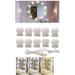 Style LED Mirror Light USB Cosmetic Make Up Lamp 10 Bulbs Kit 3 Colors Lighting Beauty - Buy Online on GoSupps.com