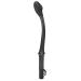 Toilet aid long grip for toilet paper comfort-soil wipers for independent daily life limited mobility for older people (black)