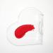 Transparent Acrylic Nail Art Palette - Heart Shaped Mixing Tool for DIY Manicure - Buy Online on GoSupps.com