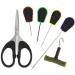NGT Fishing Accessories 6-Piece Tool Set - Braid Scissors Bait Tool & Knot Puller for Ultimate Angling - Buy Online on GoSupps.com