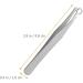 Minkissy Universal Nose Hair Cutter & Eyebrow Tweezers - Stainless Steel Round Head Leather Cover - Perfect Trimmer for Men & Women - Black - Buy Online on GoSupps.com