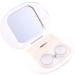 Homsfou 2er-Box: Contact Lens Case & Gua Sha Skin Care Set - Mirror Lens Holder & Cleaning Tools | International Shipping - Buy Online on GoSupps.com