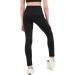 Girl's Black Athletic Leggings with Pockets - Compression Dance Tights for Yoga - Size 12 Years - Buy Online on GoSupps.com