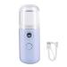 Face Mister 30ml Mini Water Mister for Face Mister Spray Bottle USB Rechargeable Handy Mist Sprayer for Moisturizing Hydrating Blue Water Mister for Face
