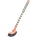 Bathroom Toilet Bowl Brush with Plastic Long Antislip Handle Curved Angled Cleaner Wall Hanging Scrubber Deep Cleaning Tool Household Gadget Deep Cleaning Brush Set Yellow - Buy Online on GoSupps.com