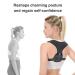 Posture Corrector for Men and Women | Upper Back Brace for Clavicle Support | Relieve Neck & Back Pain | Improve Posture | Adjustable Universal Size - Buy Online on GoSupps.com