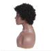 Shimei Short Afro Kinky Curly Human Hair Wig - 8 Inch, None Lace Front, Glueless Pixie Cut Machine Made Unprocessed Virgin Hair - Natural Color - Buy Online on GoSupps.com